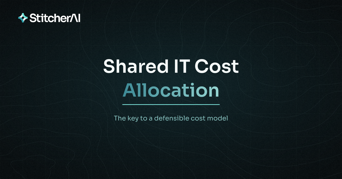 Shared IT Cost Allocation: The Key to a Defensible Cost Model